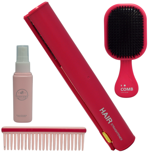 Mu Bear & Co- Pretend Play Hair Straightener Set