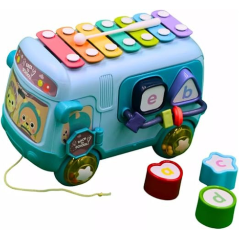 Mu Bear & Co 5 in 1 Puzzle Bus