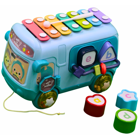 Mu Bear & Co 5 in 1 Puzzle Bus