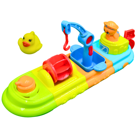 Mu Bear & Co- Assemble Sailboat Bath Toy