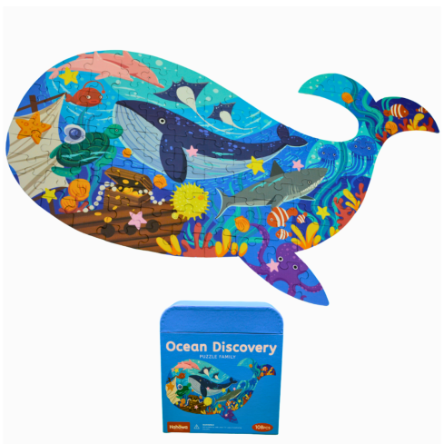 Mu Bear & Co- Ocean Discovery Kids Puzzle
