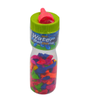 125 Fluorescent Water Balloons in a Bottle with a Nozzle for easy refills