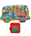 Mu Bear & Co- London Bus Kids Puzzle